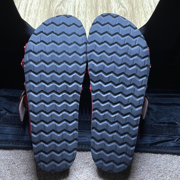 π CLIFFS - WHITE MOUNTAIN Gordana Braided Strap Sandals - 7.5 red NWOB / NWOT - Picture 7 of 7